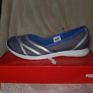 Puma Vega Mesh Ballet sneakers Baja Blue
